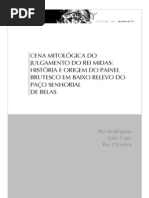 Revista Tritão - Cena Mitológica do Julgamento do Rei Midas - História e Origem do Painel Brutesco em Baixo 