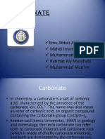 Carbonate: Ibnu Abbas Al Bashtomi Mahdi Imam Setiyawan Muhammad Bahru Thohir Rahmat Aly Masyhabi Muhammad Mun'im