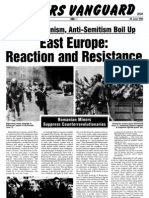 Anti-Communism, Anti-Semitism Boil: East Europe: Reaction and Resistance