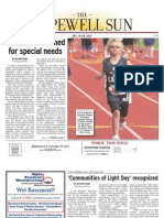 Committee Formed For Special Needs: Inside This Issue