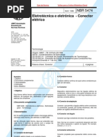 NBR 5474 - Conector Elétrico