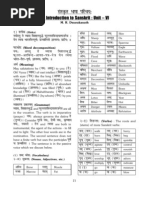 S Skõt & - Pircy An Introduction To Sanskrit: Unit Vi