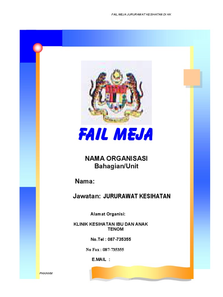 fail meja jururawat fail meja jururawat