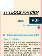 It Tools CRM: By: Seema Agarwal