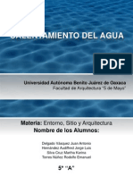 calentamiento del agua