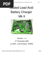 Download Sealled Lead Acid Charger MkII Manual V1-3 by H3liax SN11716224 doc pdf