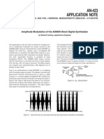 Amplitude Modulation of The AD9850