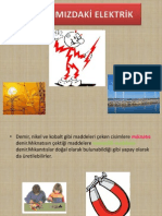 YAŞAMIMIZDAKİ ELEKTRİKsunu