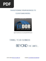 Egdor Transitioning Your Software Business To SaaS