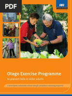 Otago Home Exercise Program Overview Pdf Diseases And Disorders