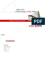 Midas Civil - Advanced - Prestressed Box Girder Design (FCM, FSM)
