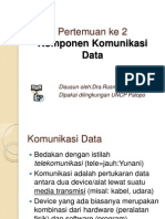 Komponen Komunikasi Data