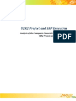 U2K2 Project and SAP Execution