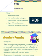 Introduction To Forecasting