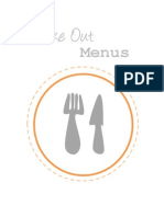 Take Out: Menus