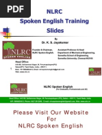 Download NLRC Spoken English Training Slides in Tamil - New Method for Fluency  by ksjayakumar SN11721845 doc pdf