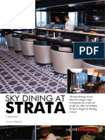 Sky Dining at Strata