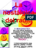 Nostalgia Del Radio