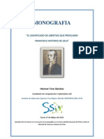 Monografia - "El Significado de Libertad Que Proclamo Francisco Antonio de Zela"