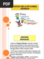 Kaedah Belajar Sambil Bermain Pdf