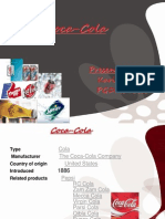 Coca-Cola: Presented By: Karishma Seth PGDM07028