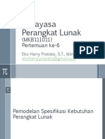 6 - RPL - Pemodelan Spesifikasi Kebutuhan