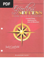 Download Effortless Success - Course 3 Workbook by Ambra Jon SN117270198 doc pdf