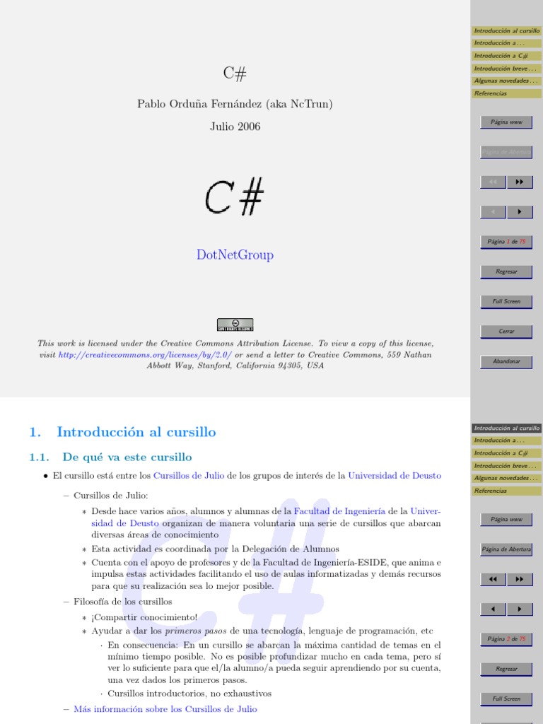 C# Sharp | PDF