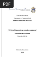 Monografia- Gustavo Brum; O Novo Maracanã e as camadas populares.