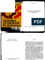 Fluxurile de migratie in Romania 1984