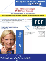Is Hiring!: Full-Time RN Case Manager PRN RN Case Manager