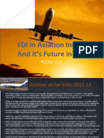 Fdi in Aviation (Im)