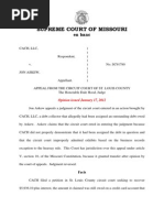 Cach v Askew MO SC From