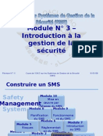 OACI SMS Module N° 3 – Introduction à La Gestion de La it 2008-11 (PF)