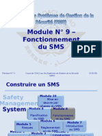 OACI SMS Module #9 - Fonctionnement Du SMS 2008-11 (PF)