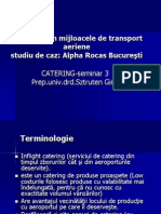 Cateringul + N Mijloacele de Transport Aeriene - Seminar 3