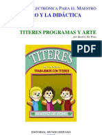 Titeres, Programas y Arte
