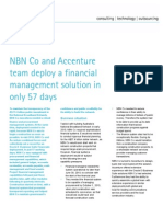 NBN Co: Financial Management Solution