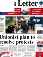 Belfast News Letter front page December 12