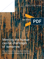 Meeting the Human Capital Challenges of Tomorrow