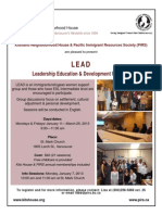 LEAD Partnership Flyer 2013