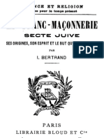 L'origine juive de la franc-maçonnerie