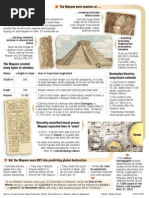 The Mayans and their calendars