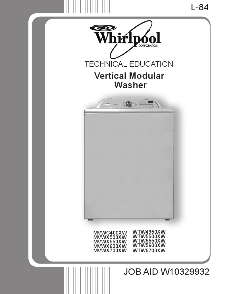 Whirlpool Washing Machine Transmission (Mechanics)