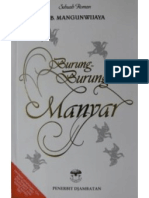 Resensi Novel Burung-Burung Manyar