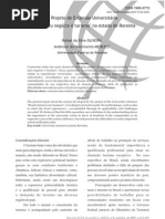 O Projeto de Extensão Universitária
"Brasil, meu negócio é turismo" no estado de Roraima