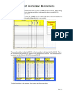 Culvert Worksheet Instructions