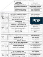 1A, B, C D & E: Complete The Crossword Dictation Words