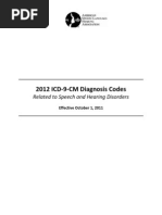 2012 ICD 9 CM Diagnosis Codes