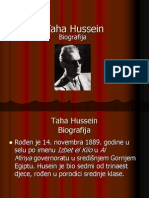 Taha Hussein Biografija